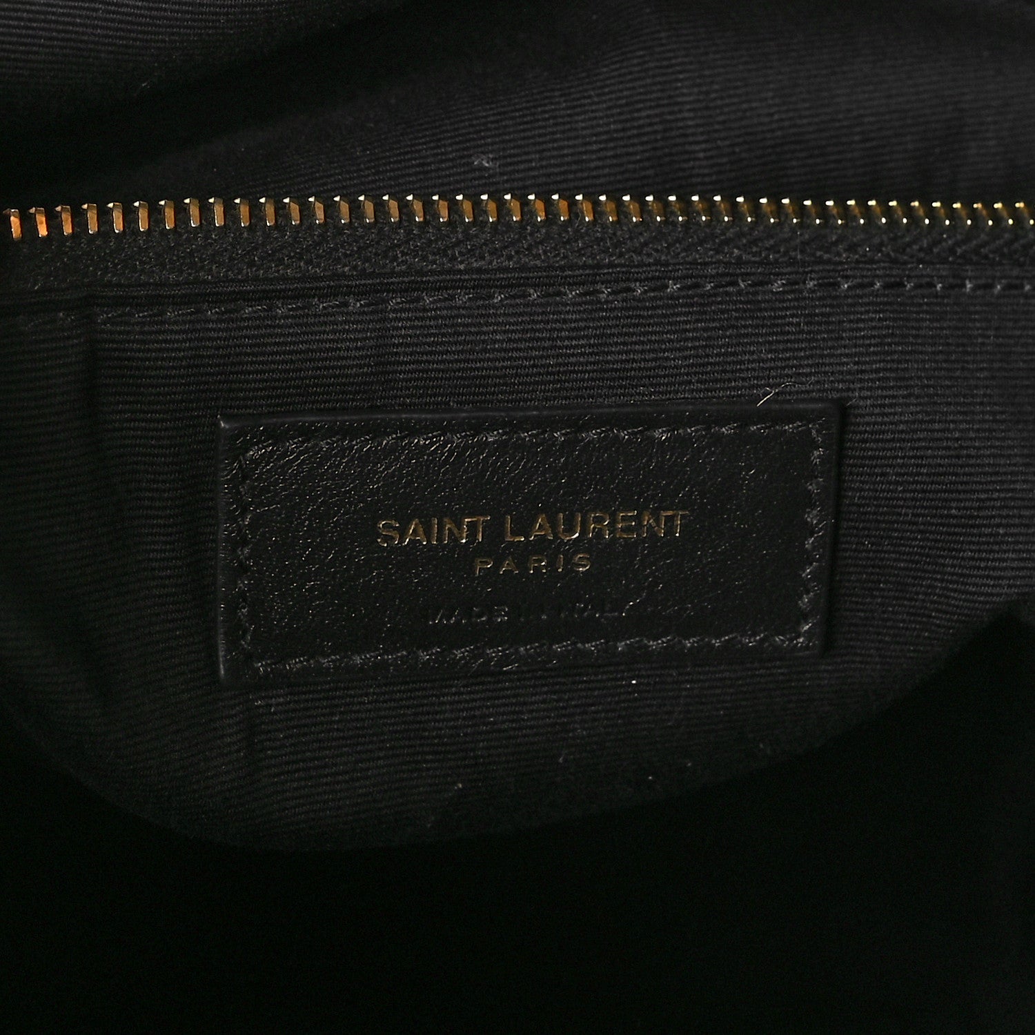 Saint Laurent Lambskin Matelasse Monogram Joe Backpack Black 6 of 8