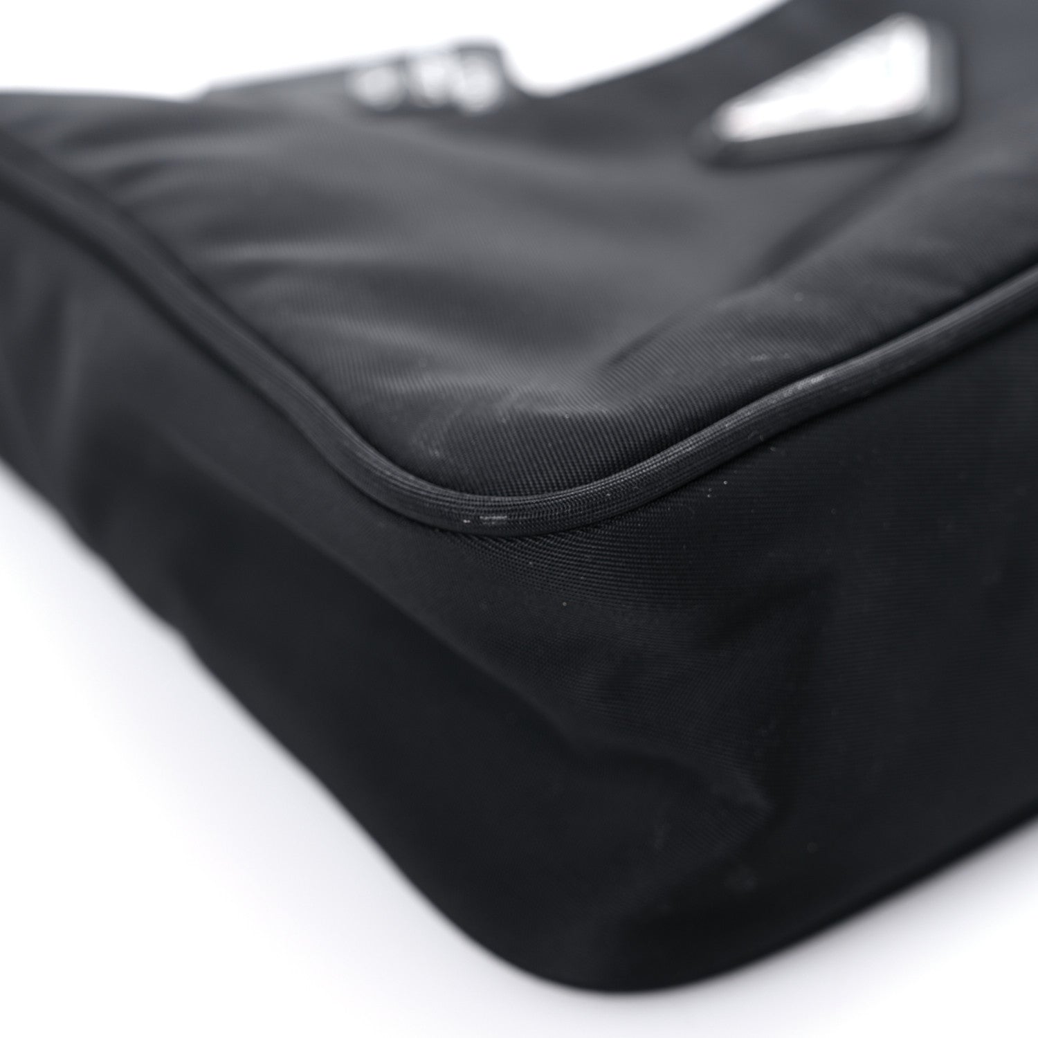 Prada Tessuto Nylon Mini Re-Edition 2000 Bag Black 8 of 16