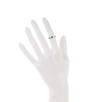 Cartier 18K White Gold 4mm LOVE Wedding Band Ring 48 4.5 2 of 4