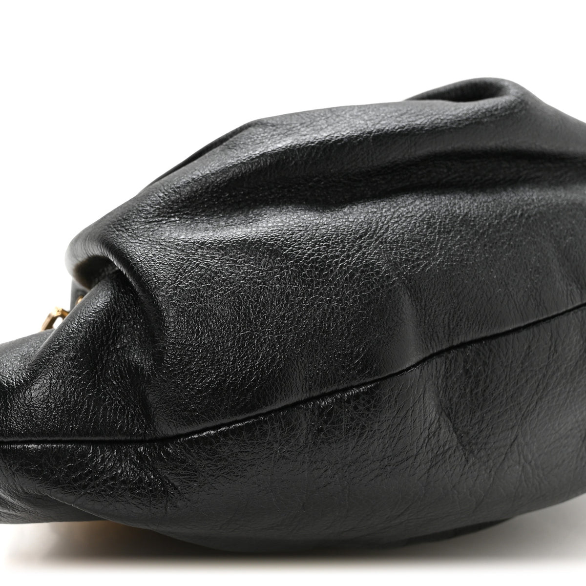 Calfskin Kenny Mini Shoulder Bag Black