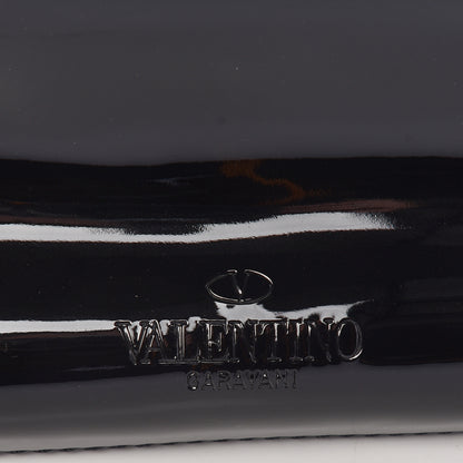 Valentino Garavani Patent Histoire Flap Black 9 of 11