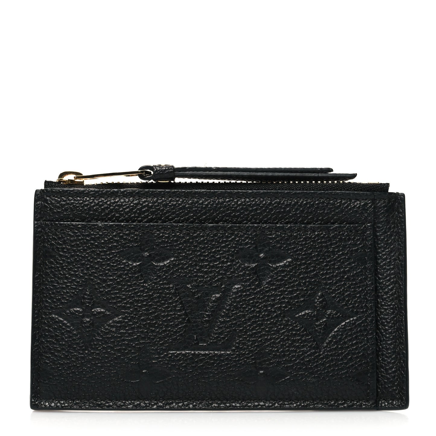 Empreinte Zipper Card Holder Black