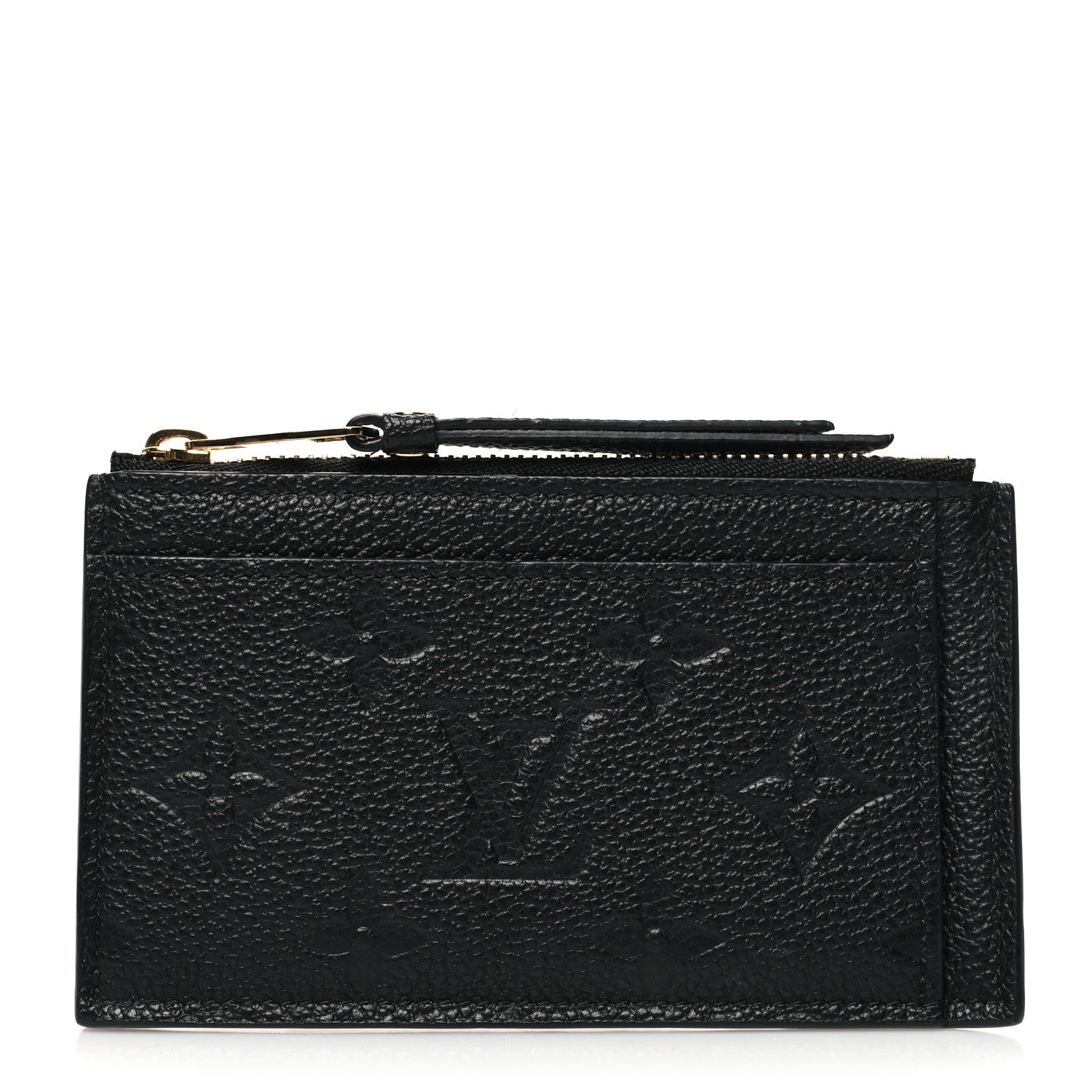 Louis Vuitton Empreinte Zipper Card Holder Black 1 of 11