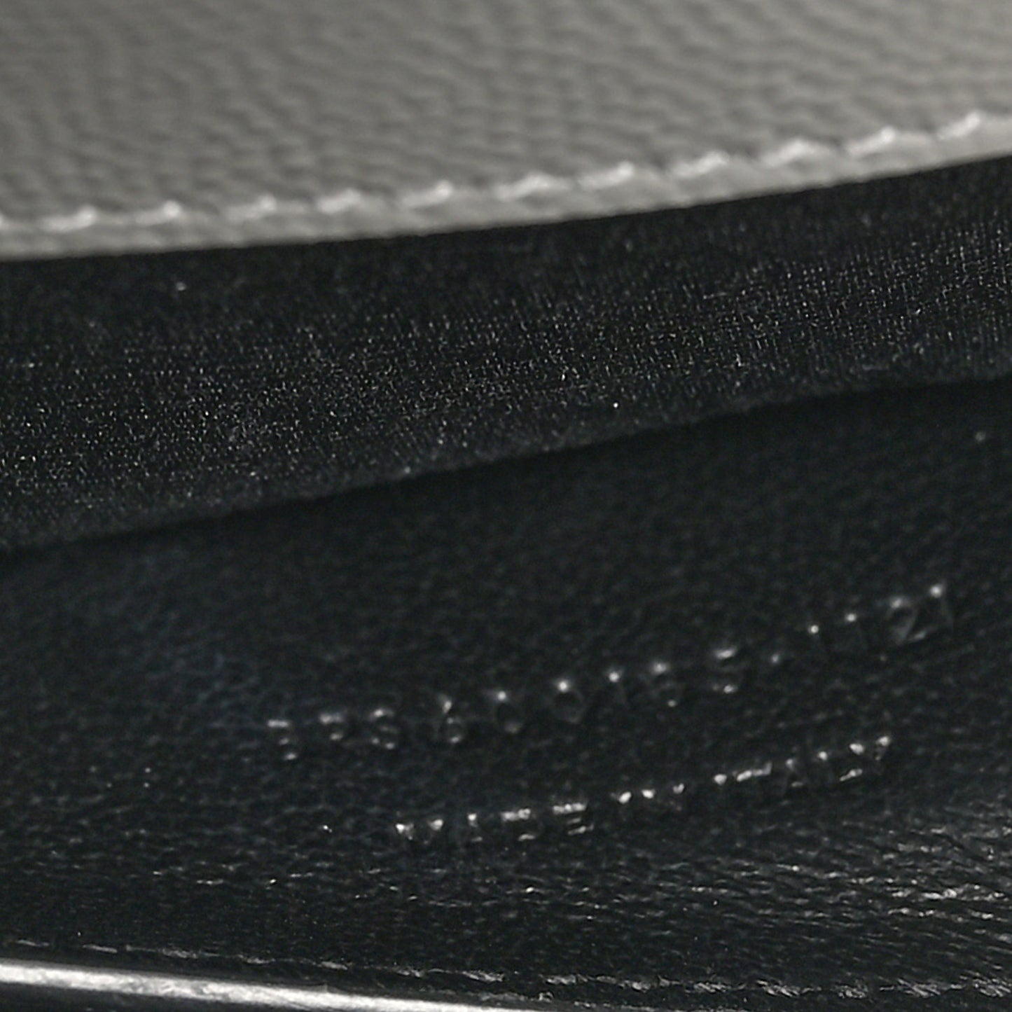 Grain De Poudre Textured Mixed Matelasse Medium Triquilt Monogram Satchel  New Stone Grey