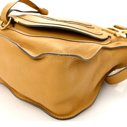 Chloe Calfskin Medium Marcie Satchel Curry Yellow 10 of 10