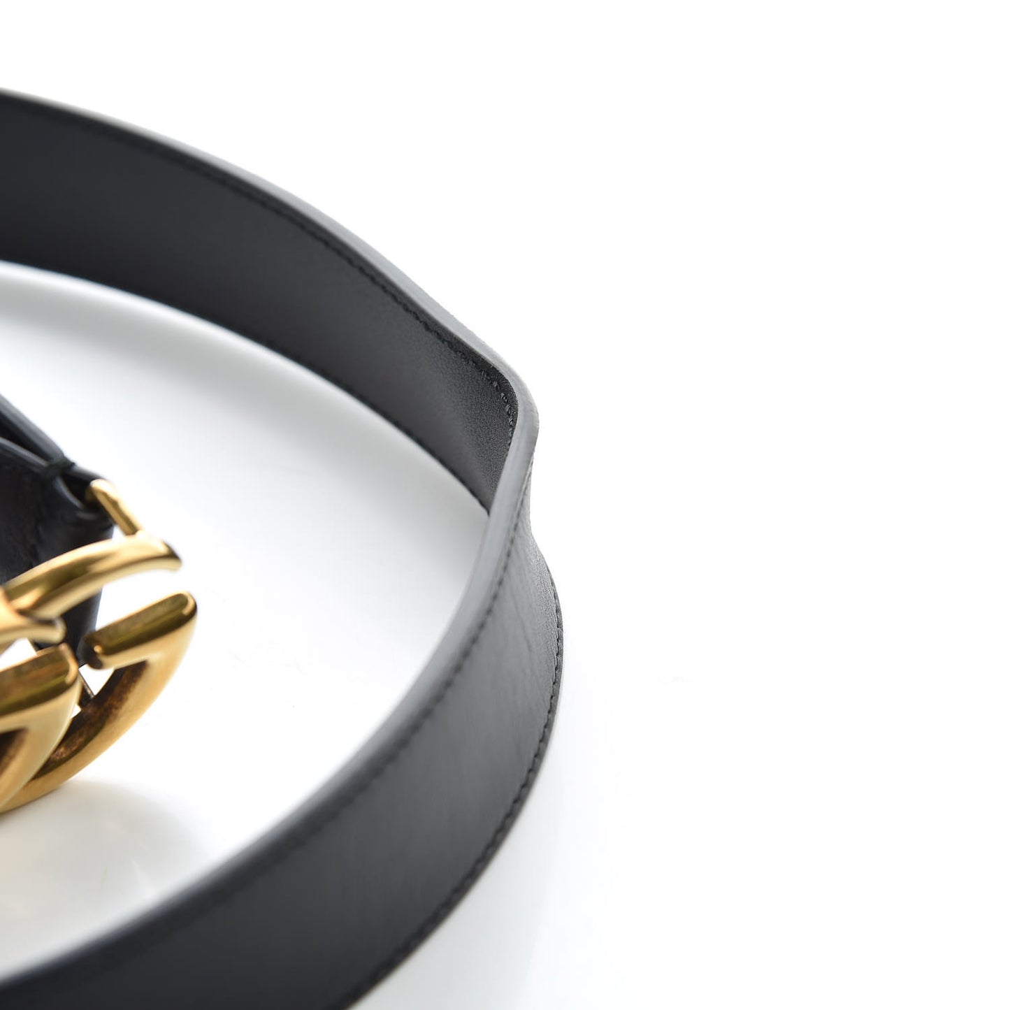 Calfskin Double G 30mm Belt 100 40 Black