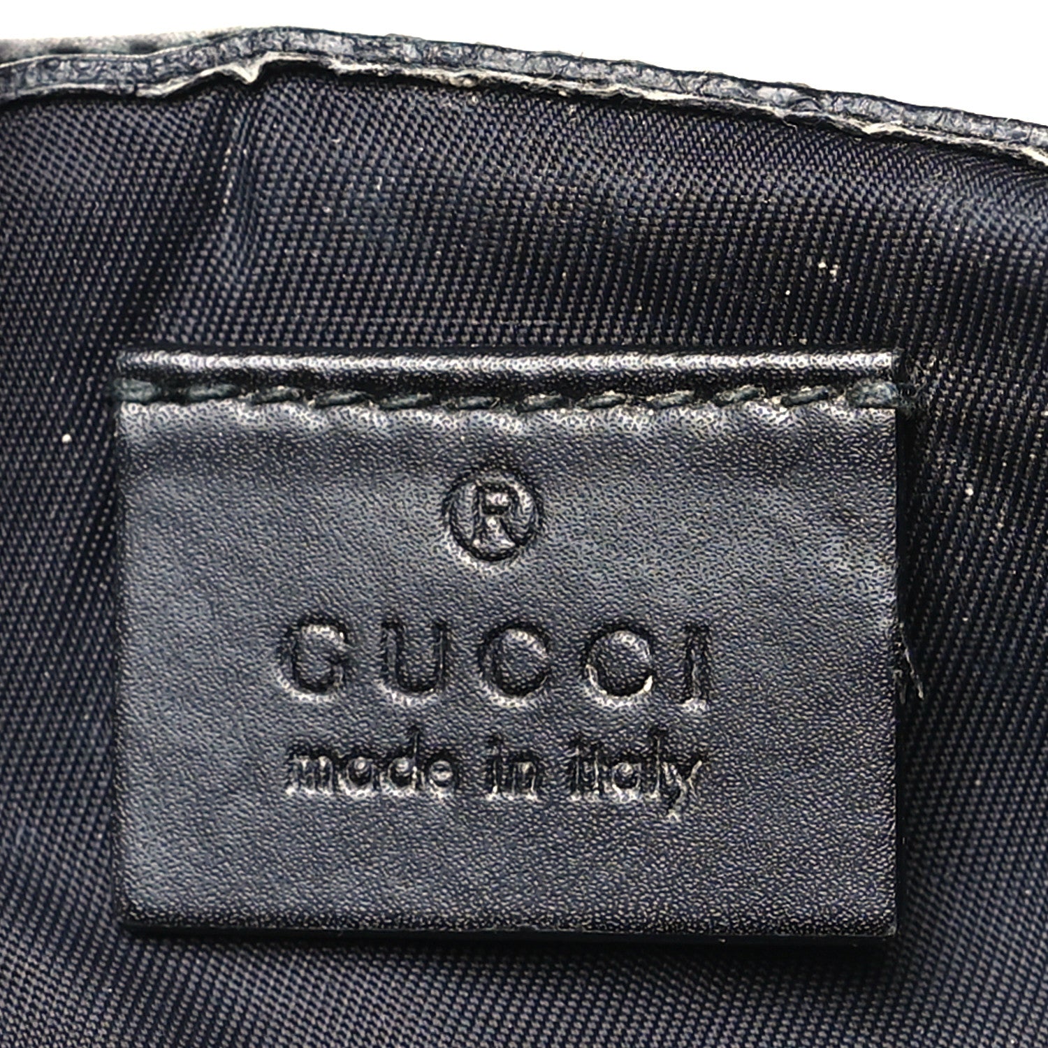 Gucci GG Supreme Monogram Web Messenger Diaper Bag Black Grey 7 of 14