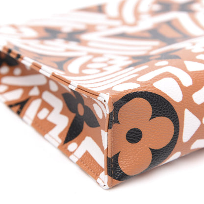 Louis Vuitton Monogram Giant Crafty Pochette Toiletry 26 Creme Caramel 7 of 10