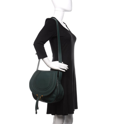 Chloe Calfskin Medium Marcie Round Crossbody Bag Epicea 2 of 10