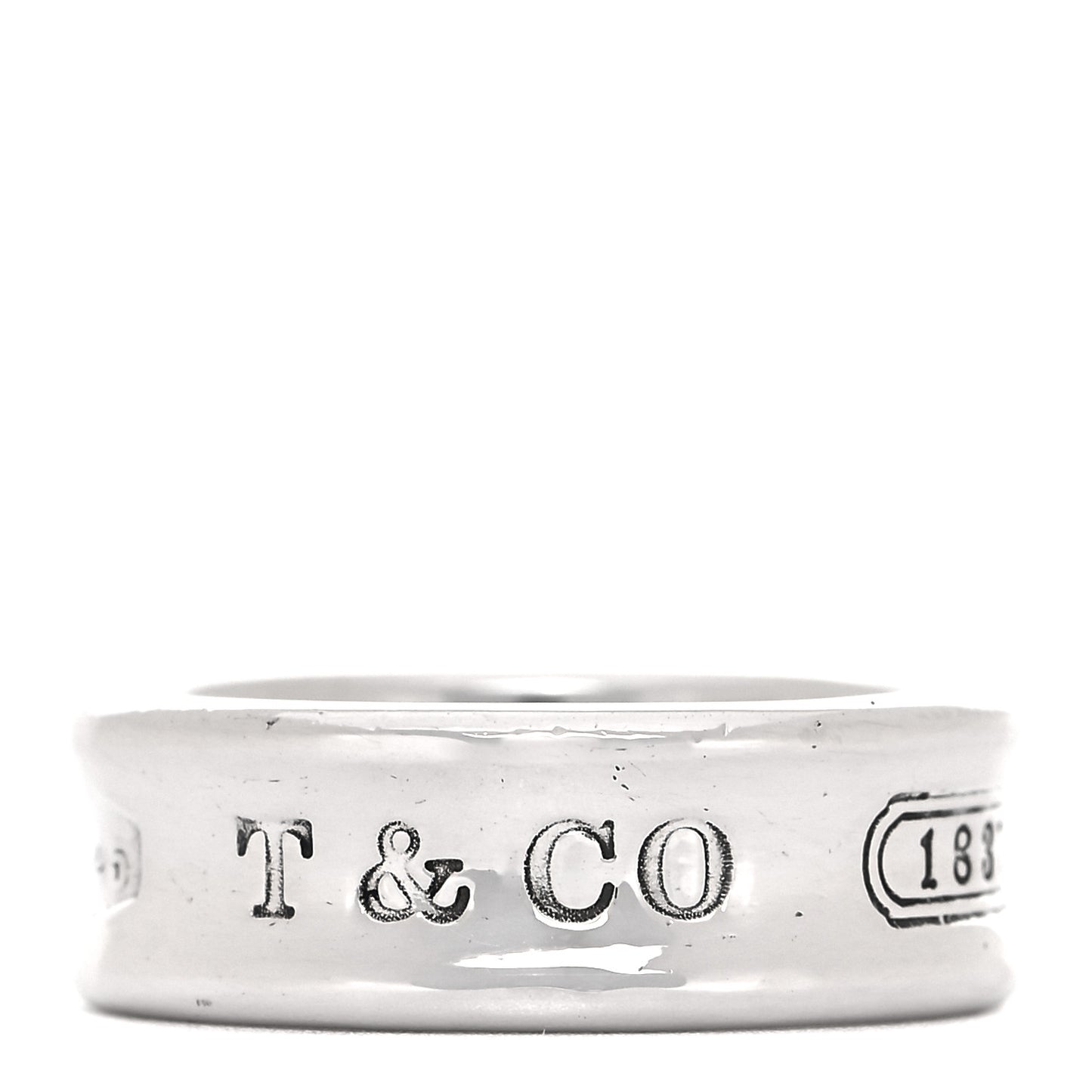 Sterling Silver 1837 Band Ring 50 5.5