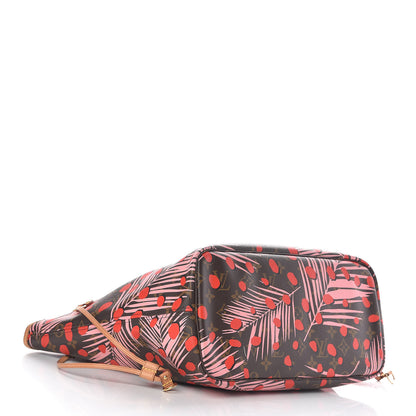 Louis Vuitton Monogram Jungle Dots Neo Neverfull MM Sugar Pink Poppy 5 of 11