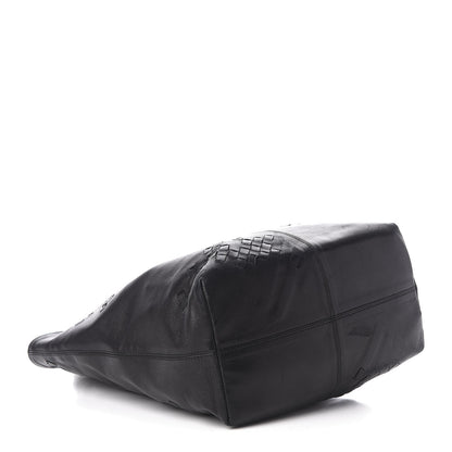 Bottega Veneta Nappa Intrecciato Perforated Regent Tote Black 4 of 12