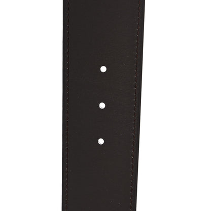 Hermes Box Tadelakt 42mm Constance 2 H Belt 105 Black Chocolate 5 of 6
