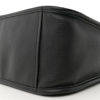 Prada Vitello Daino Soft Hobo Messenger Bag Black 10 of 13