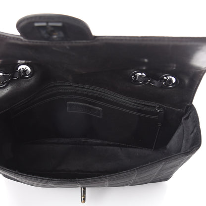 Chanel Nylon Medium Travel Flap Black 4 of 9