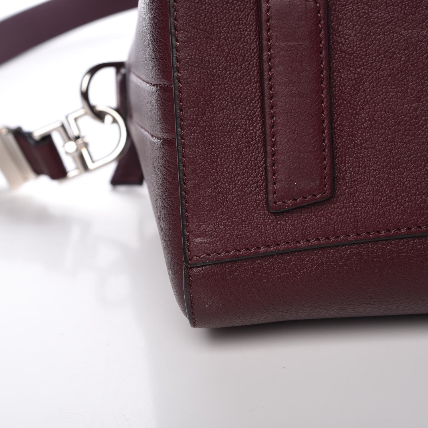 Givenchy Sugar Goatskin Small Antigona Aubergine 9 of 15