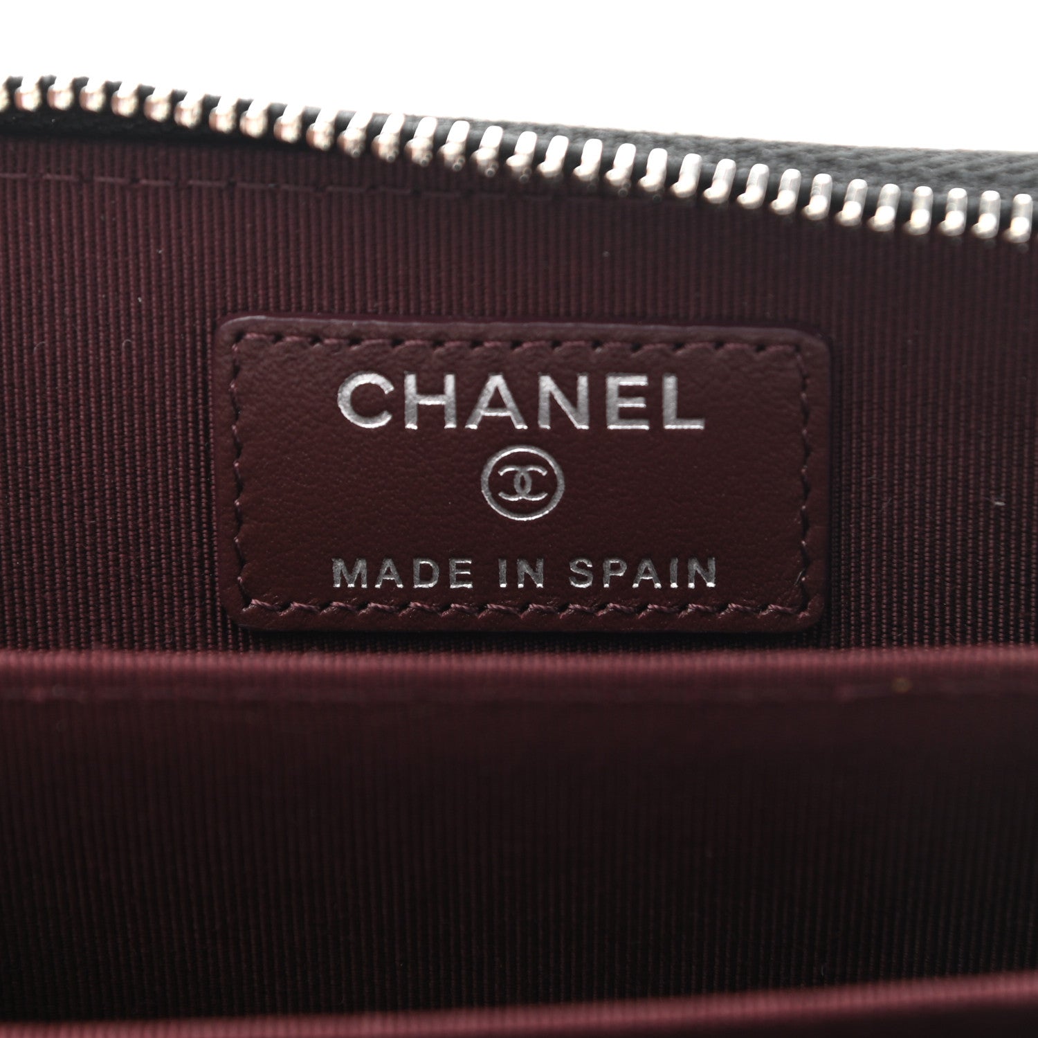 Chanel Caviar Quilted Classic Zipped Coin Purse Black 6 of 8