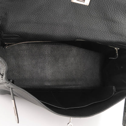 Hermes Taurillon Clemence Kelly Retourne 35 Black 7 of 23