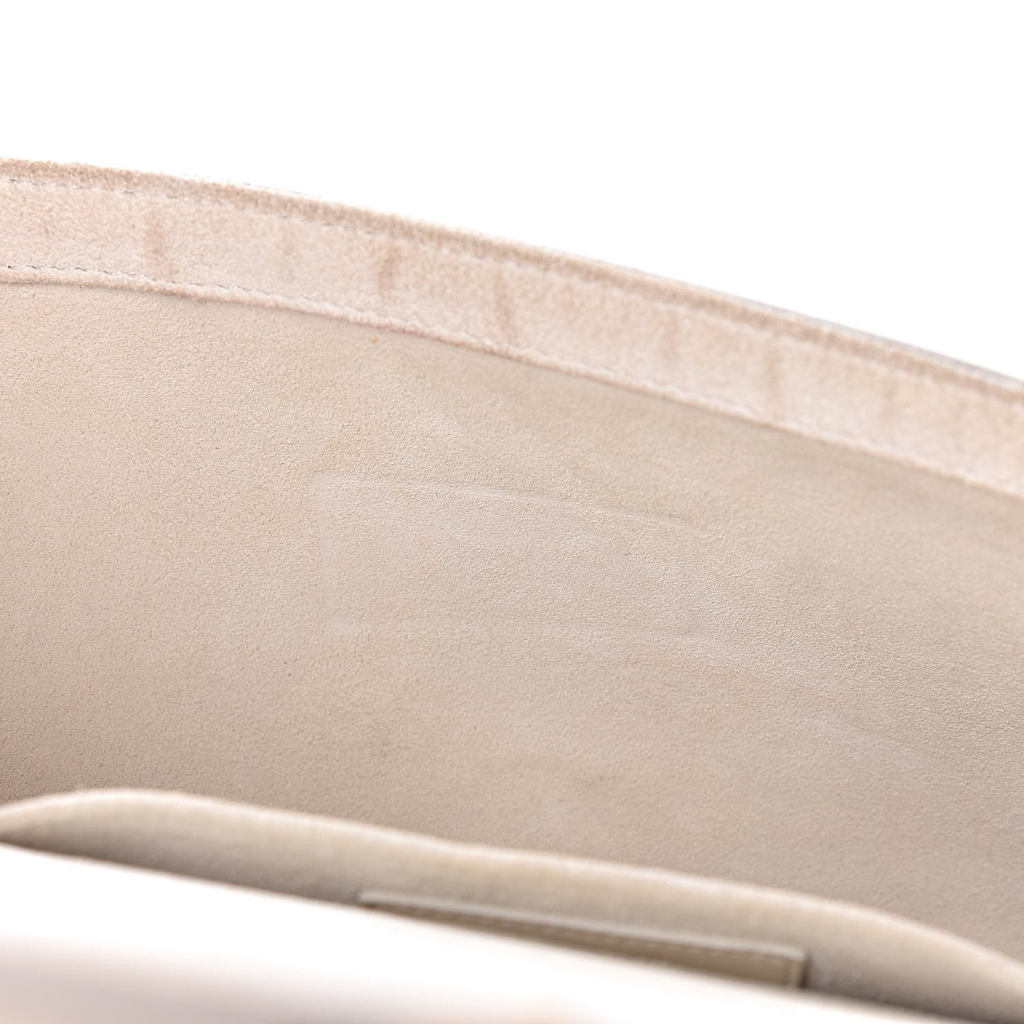 Calfskin Classic Y Clutch White