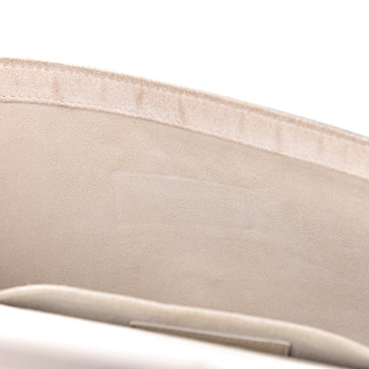 Saint Laurent Calfskin Classic Y Clutch White 10 of 17