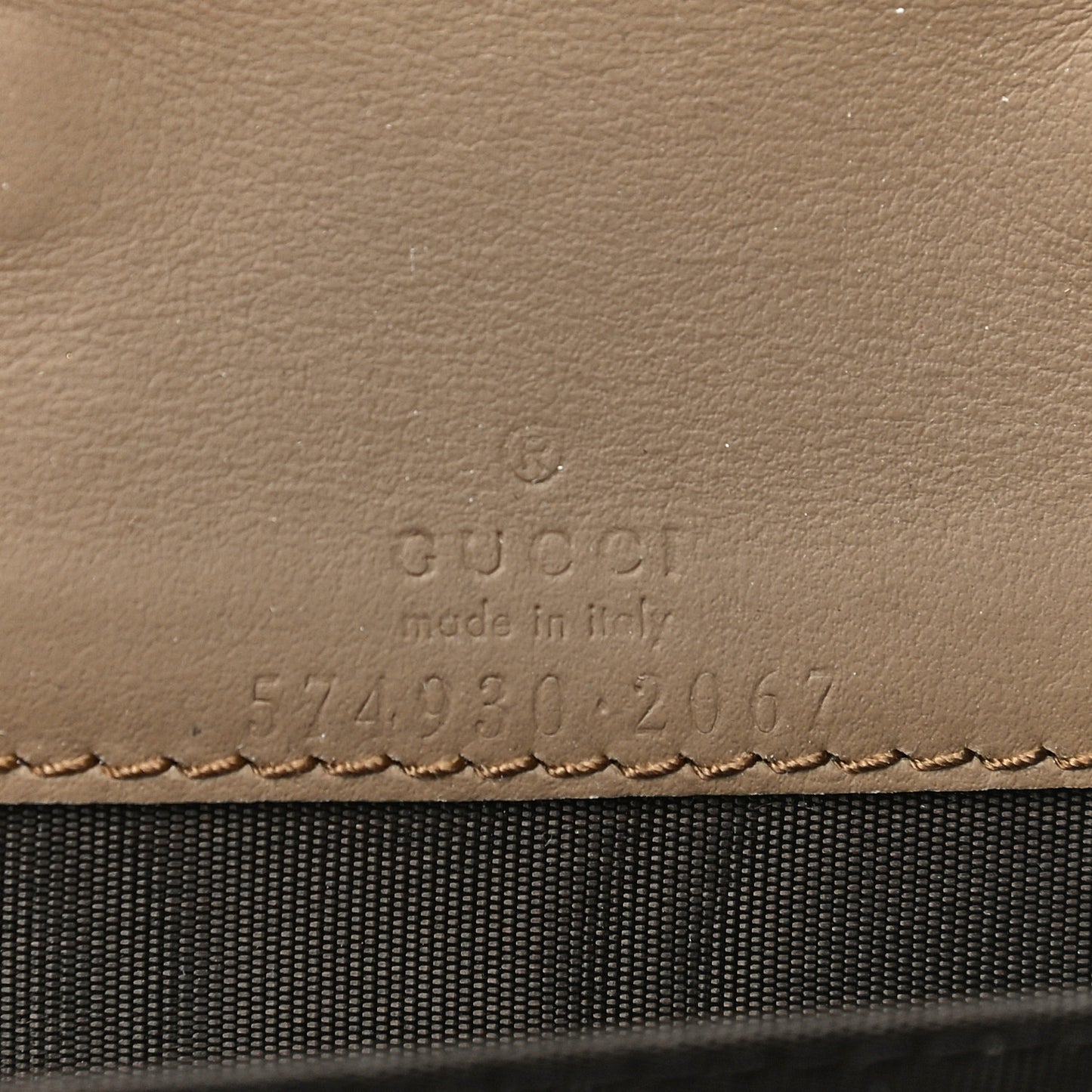 GG Supreme Monogram Dionysus Coin Purse Taupe
