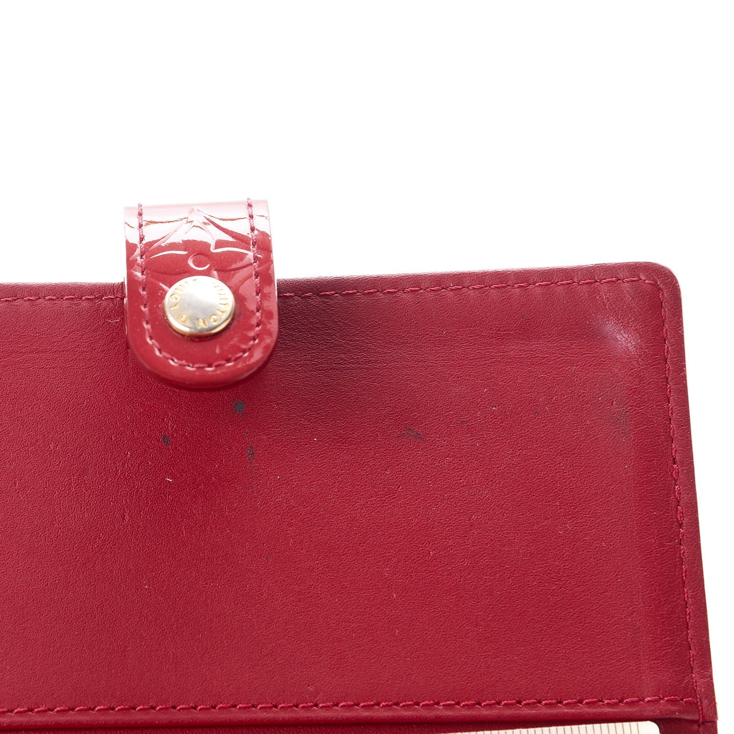 Louis Vuitton Vernis Small Ring Agenda Cover Pomme D'Amour 12 of 13