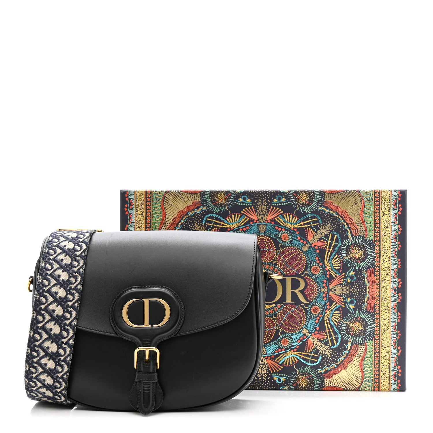 Christian Dior Box Calfskin Large Bobby Flap Black 17 of 17