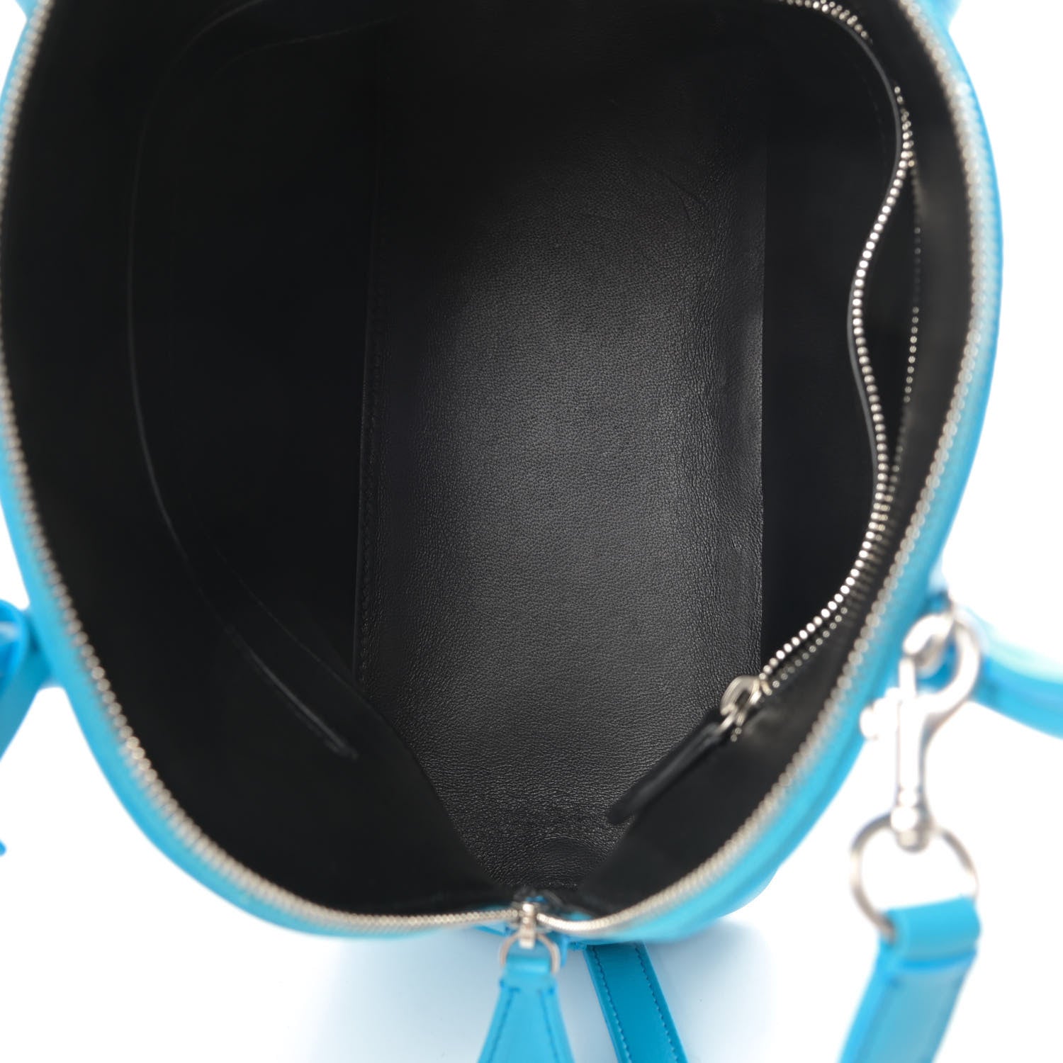 Balenciaga Soft Calfskin Puppy And Kitten S Ville Top Handle Bag Bleu Turquoise 5 of 12