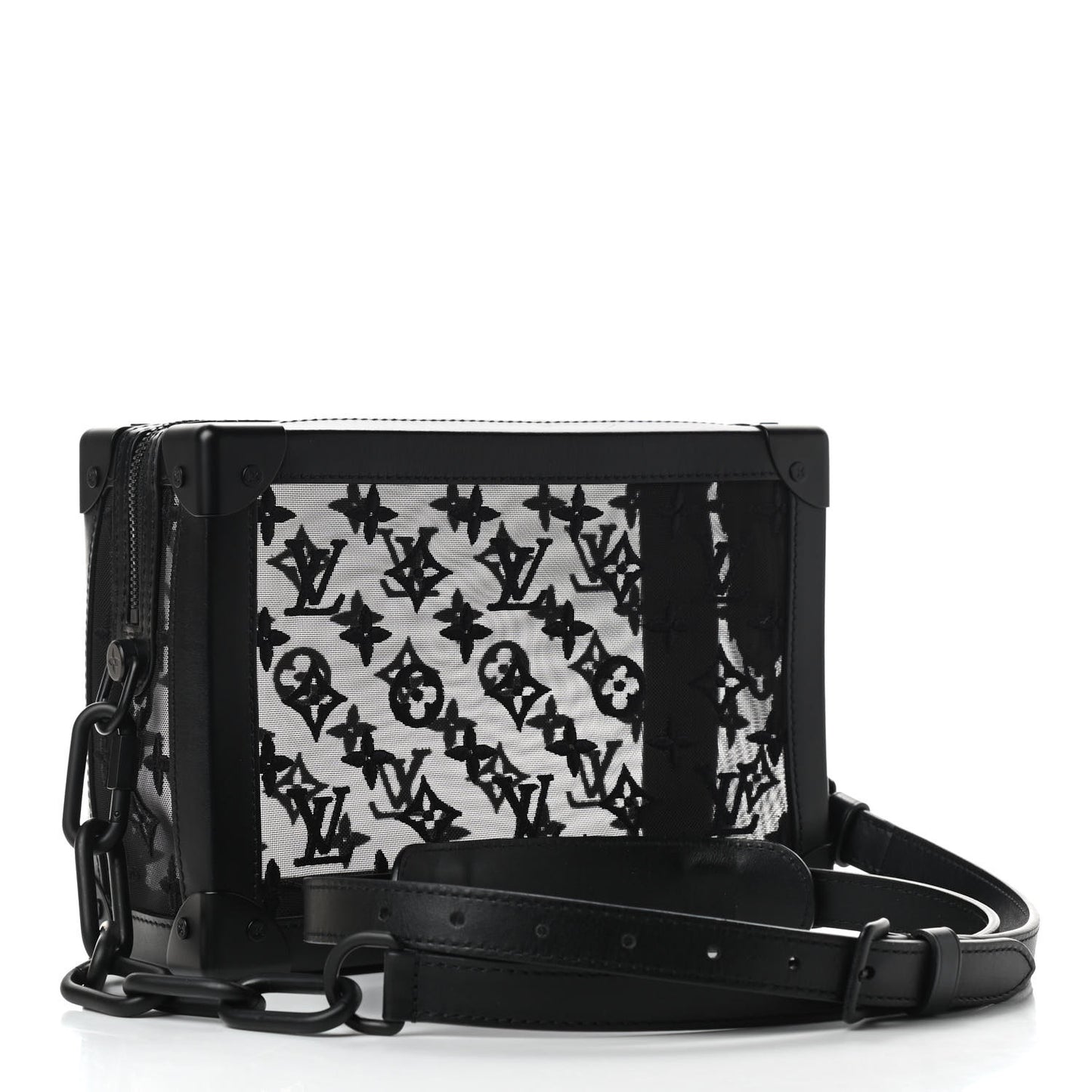 Monogram See Through Soft Trunk Black