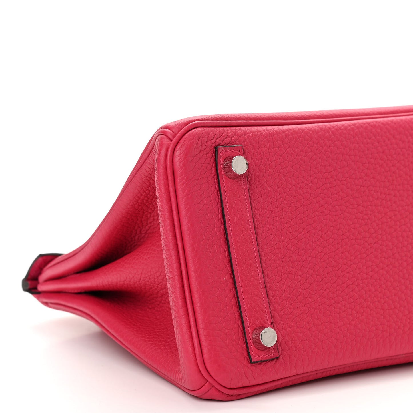 Togo Matte Alligator Birkin Touch 25 Framboise