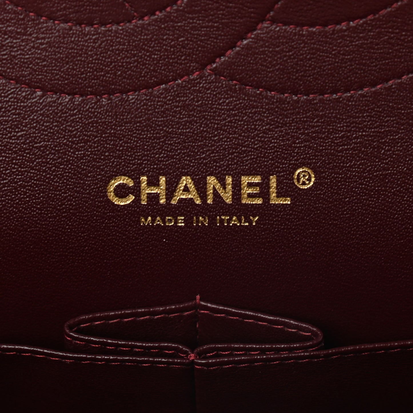 Lambskin Quilted Jumbo Double Flap Black