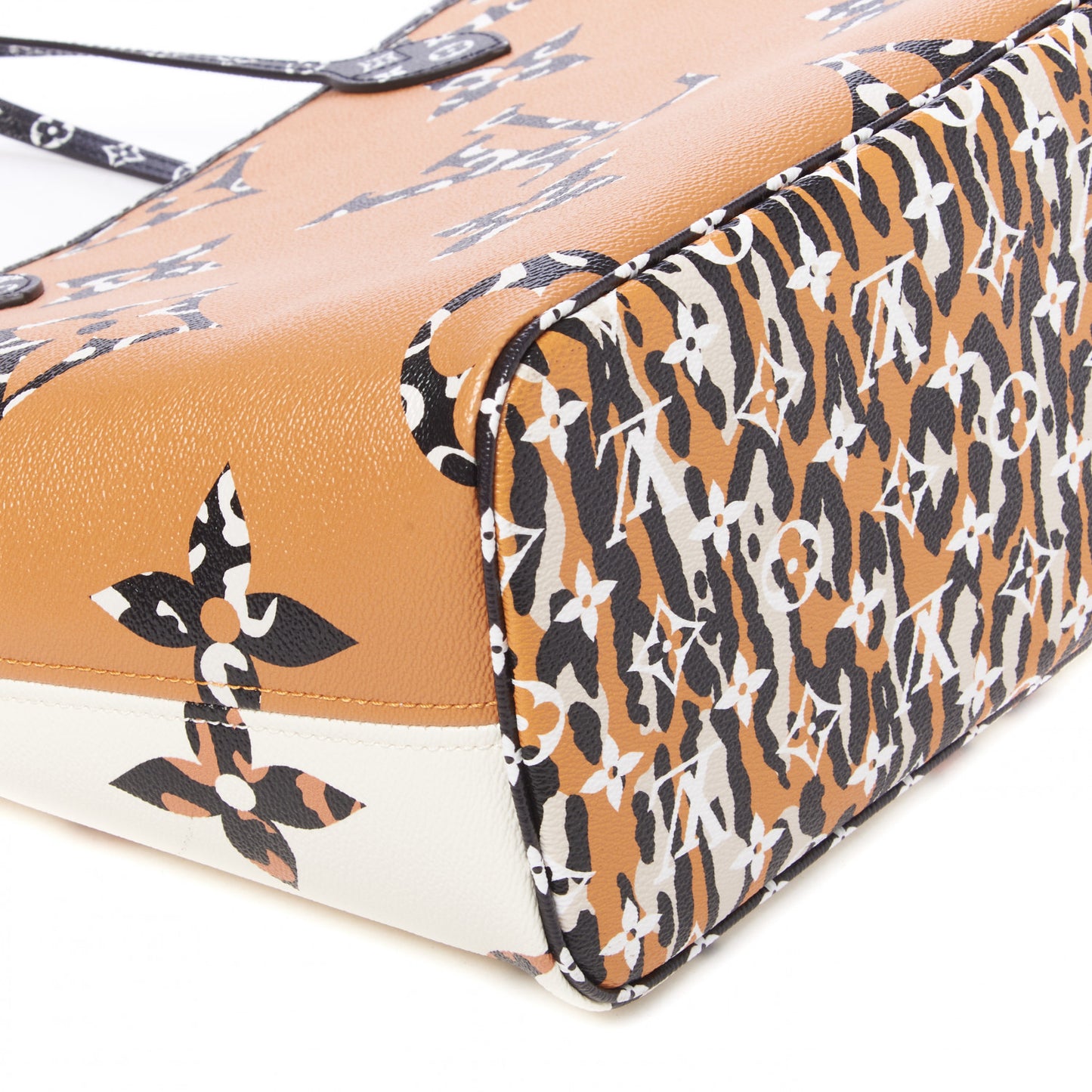 Monogram Giant Jungle Neverfull MM Ivory