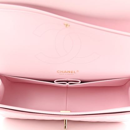 Chanel Caviar Quilted Jumbo Double Flap Light Pink 4 of 10