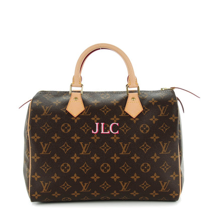 Louis Vuitton Monogram My LV Heritage Speedy 30 White Fuchsia 1 of 7