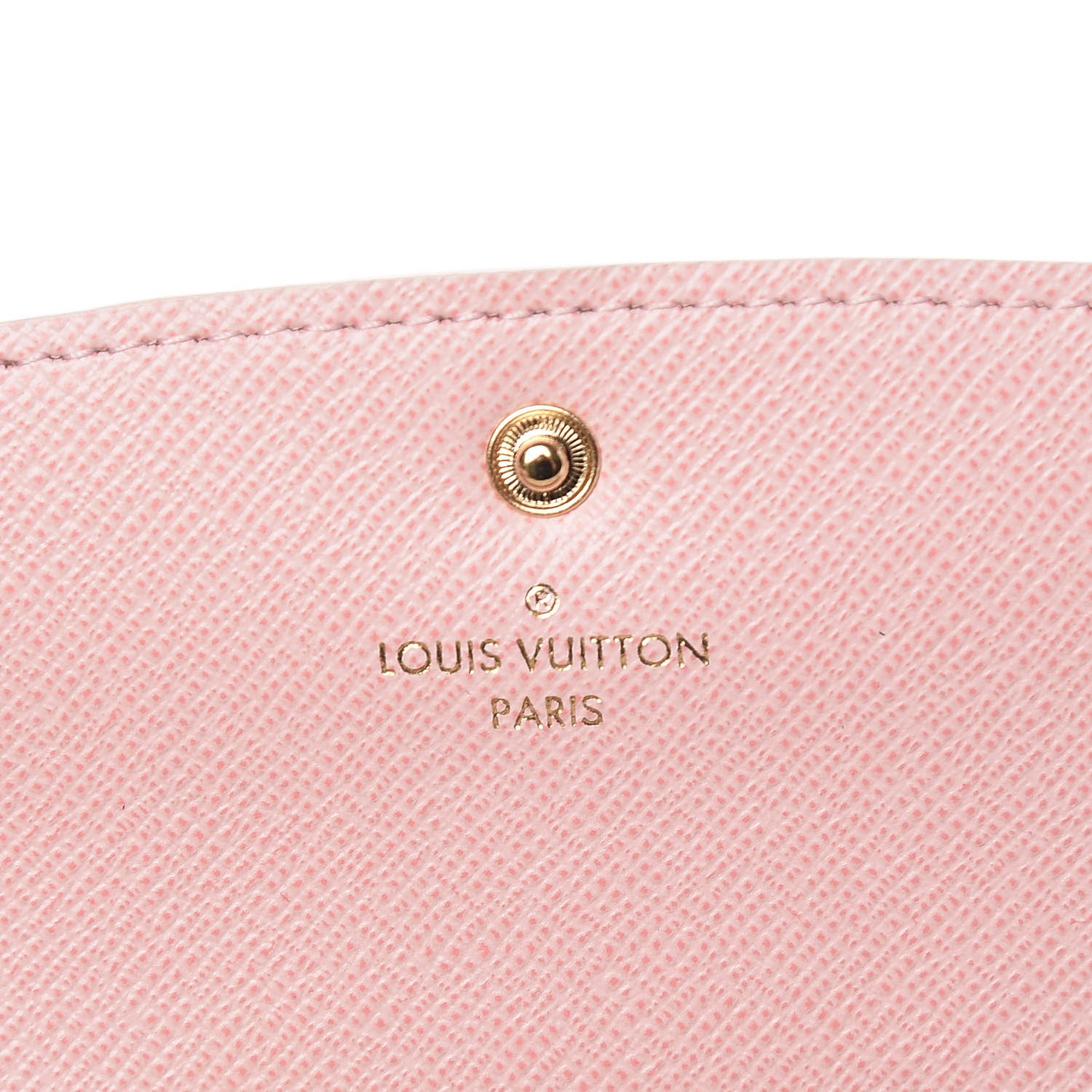 Louis Vuitton Damier Azur Emilie Wallet Rose Ballerine 6 of 12