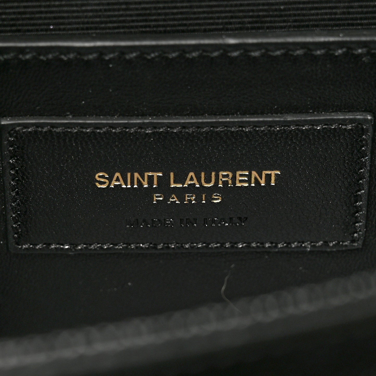 Grain De Poudre Monogram Cassandre Clutch Black