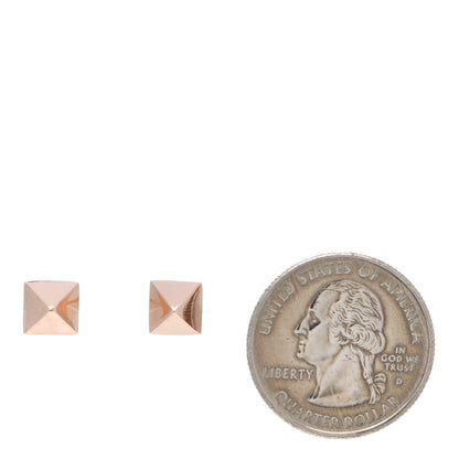 Anita Ko 14K Rose Gold Pyramid Stud Earrings 2 of 5