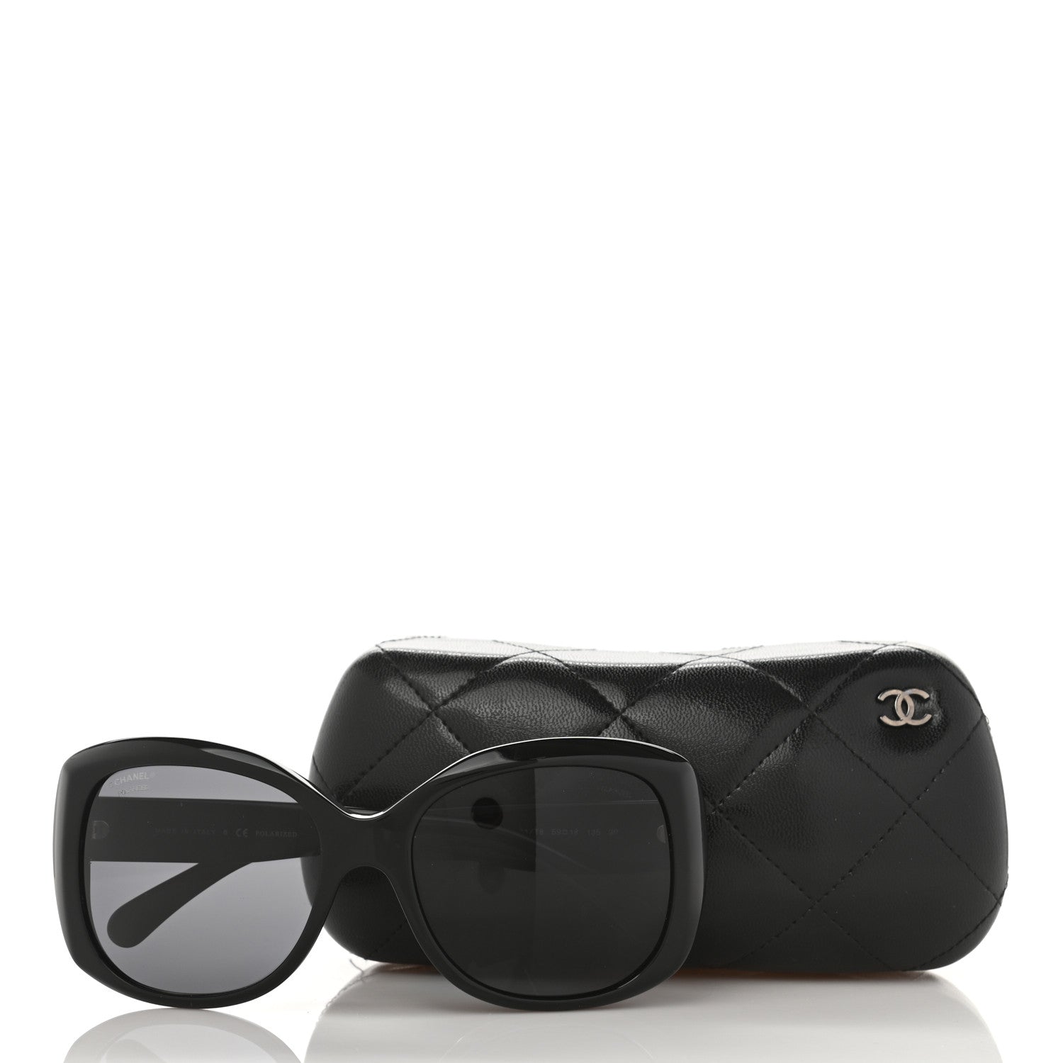 Chanel Acetate CC Sunglasses 5183 Black 8 of 8