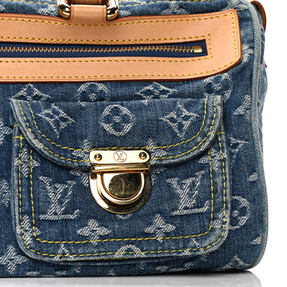 Louis Vuitton Monogram Denim Neo Speedy Blue 7 of 7