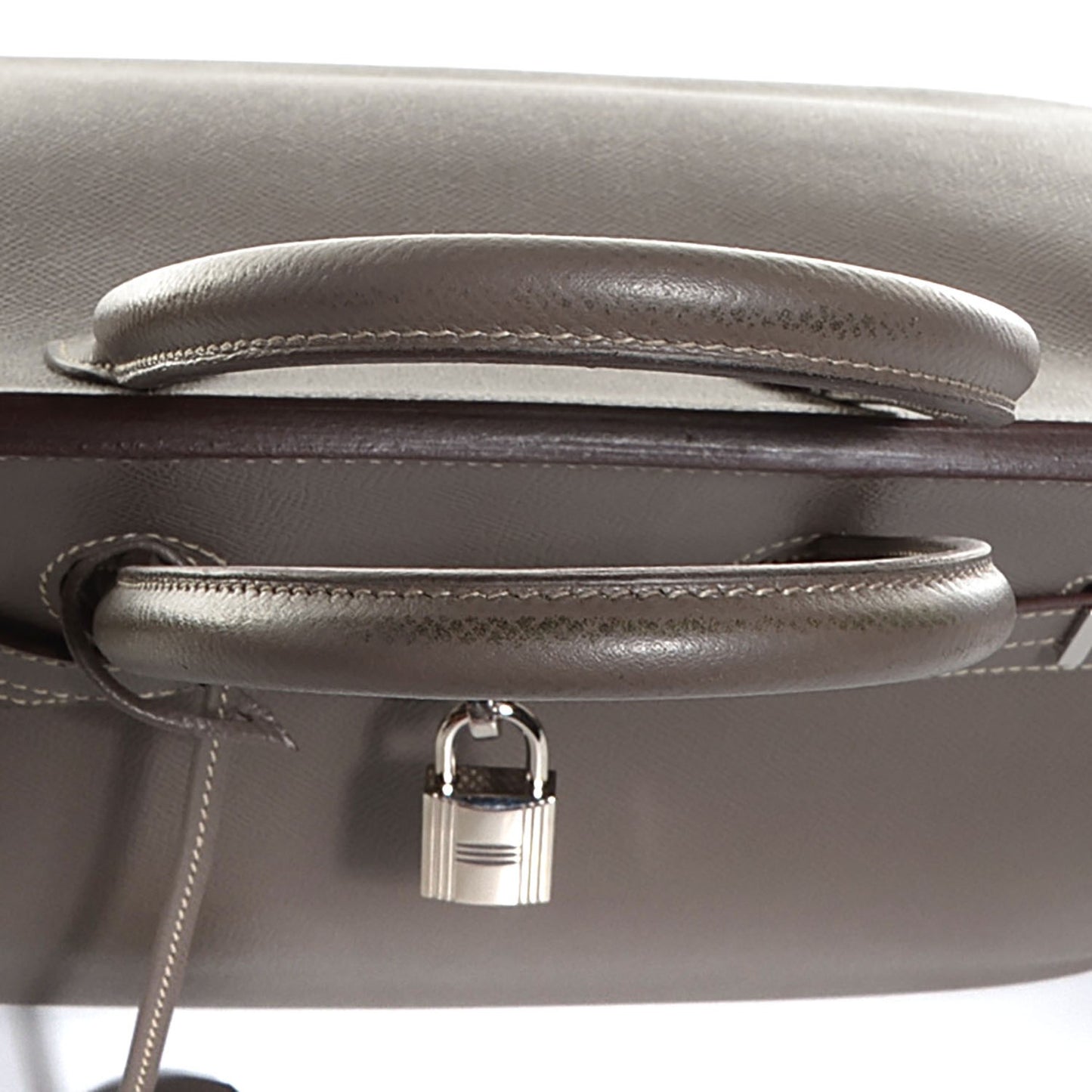 Epsom Candy Birkin 35 Etain Bleu Thalassa