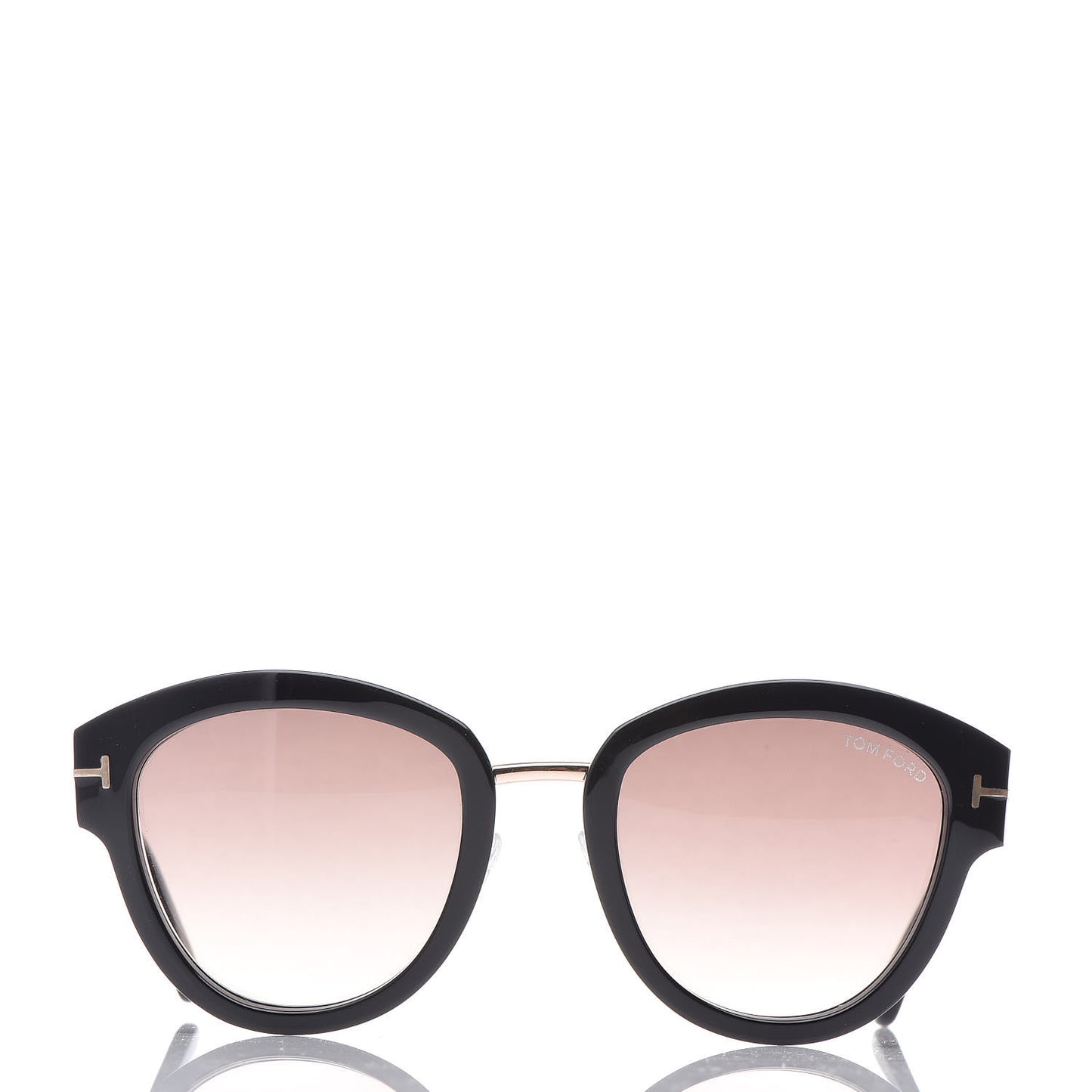 Mia Soft Rounded Sunglasses TF574 Black