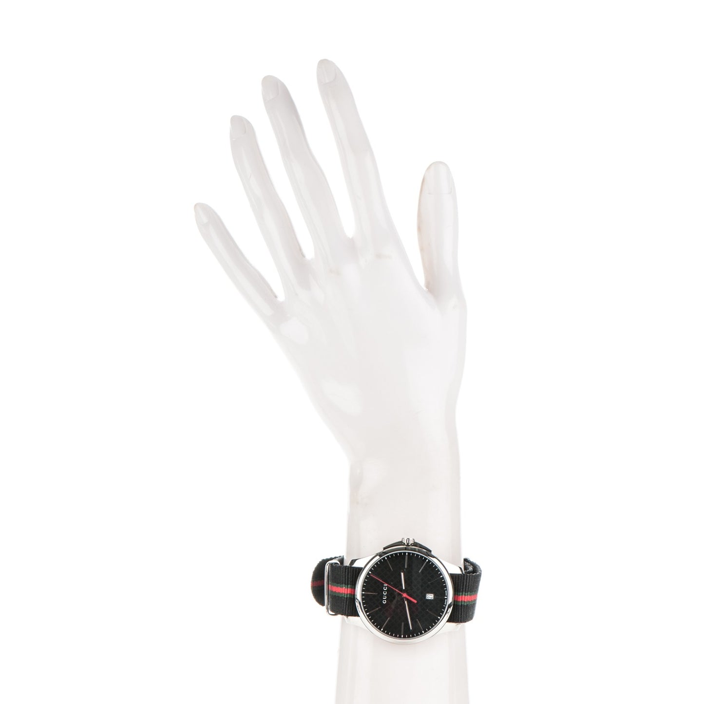Stainless Steel Nylon 40mm G-Timeless Web Quartz Watch Black