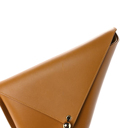 Bottega Veneta Calfskin Ball Chain Triangle Pouch Brown 8 of 8