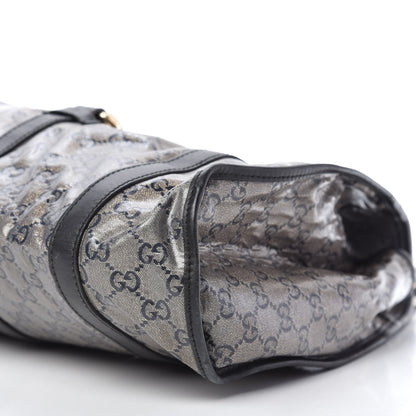 Gucci Crystal Monogram Medium Joy Shoulder Bag Black 7 of 16