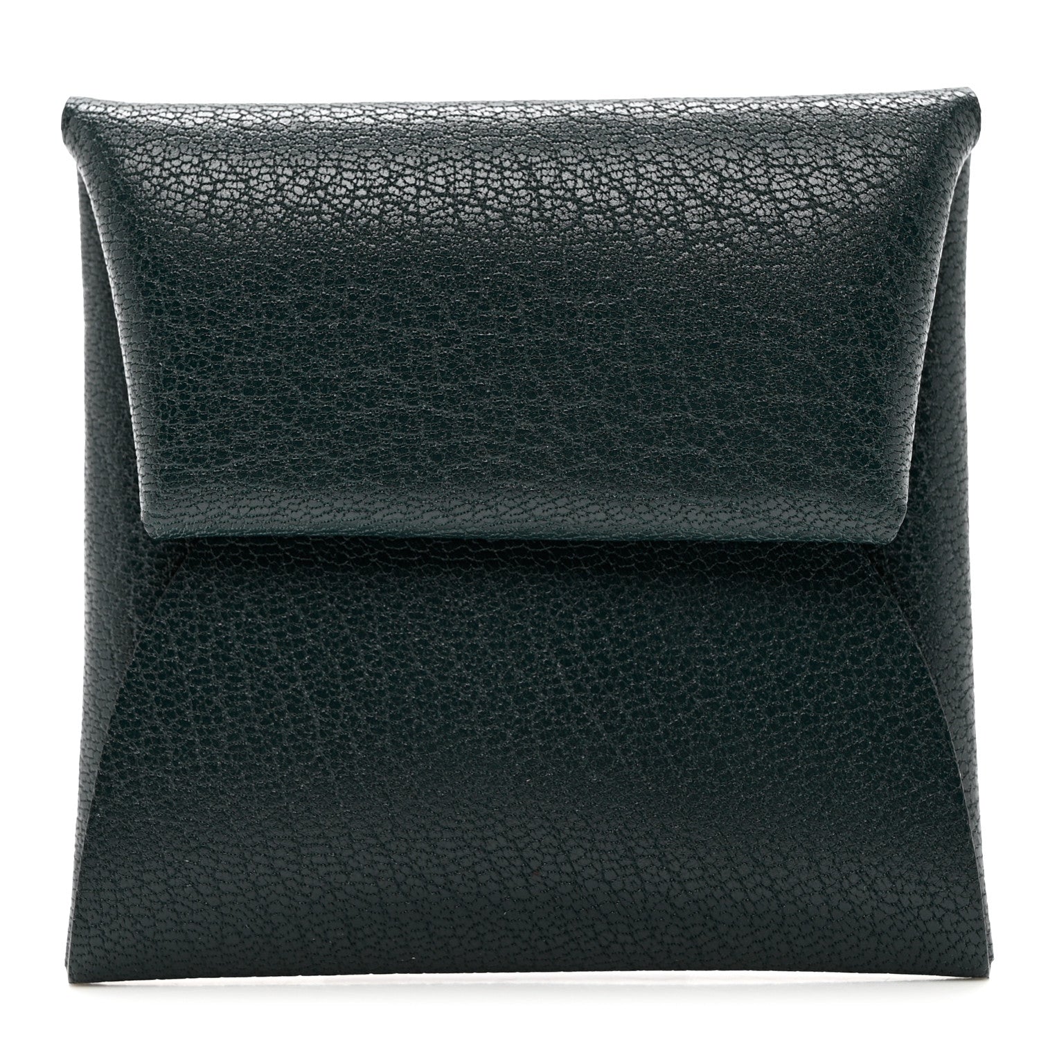 Hermes Chevre Mysore Bastia Coin Purse Vert Titien 1 of 7