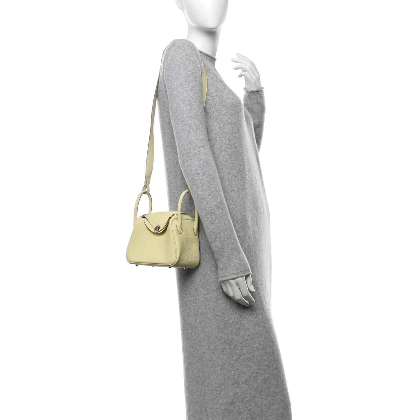 Taurillon Clemence Verso Mini Lindy 20 Jaune Milton Mushroom