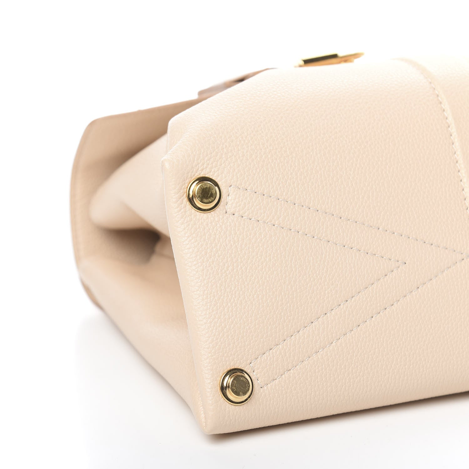 Louis Vuitton Grained Smooth Calfskin Rose Des Vents PM Creme 7 of 9