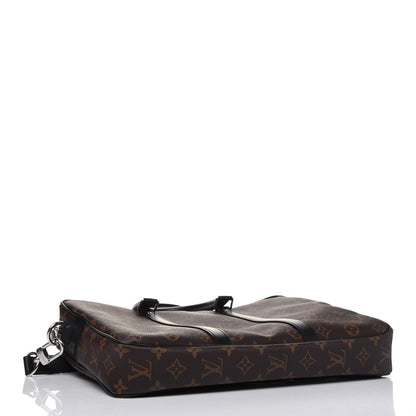 Louis Vuitton Monogram Macassar Porte-Documents Voyage PM 4 of 20