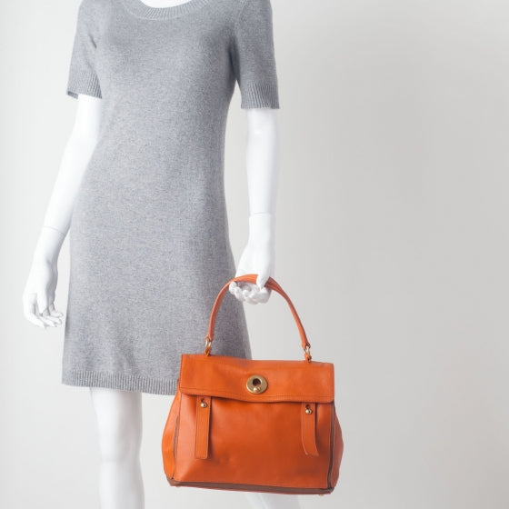 Leather Muse Two Orange
