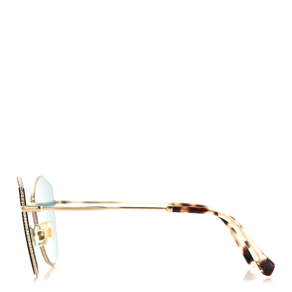 Miu Miu Metal Oval Sunglasses SMU60V Tortoise 3 of 7